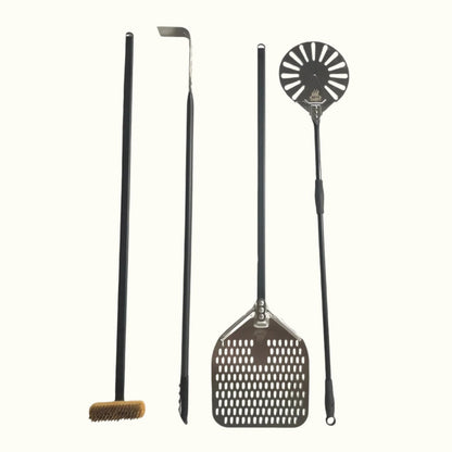 WPPO™ 4-Piece Wood-Fired Pizza Oven Utensil Kit