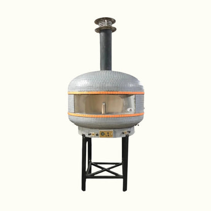WPPO™ 40" Professional Lava Digital Controlled Wood-Fired Oven w/ Convection Fan