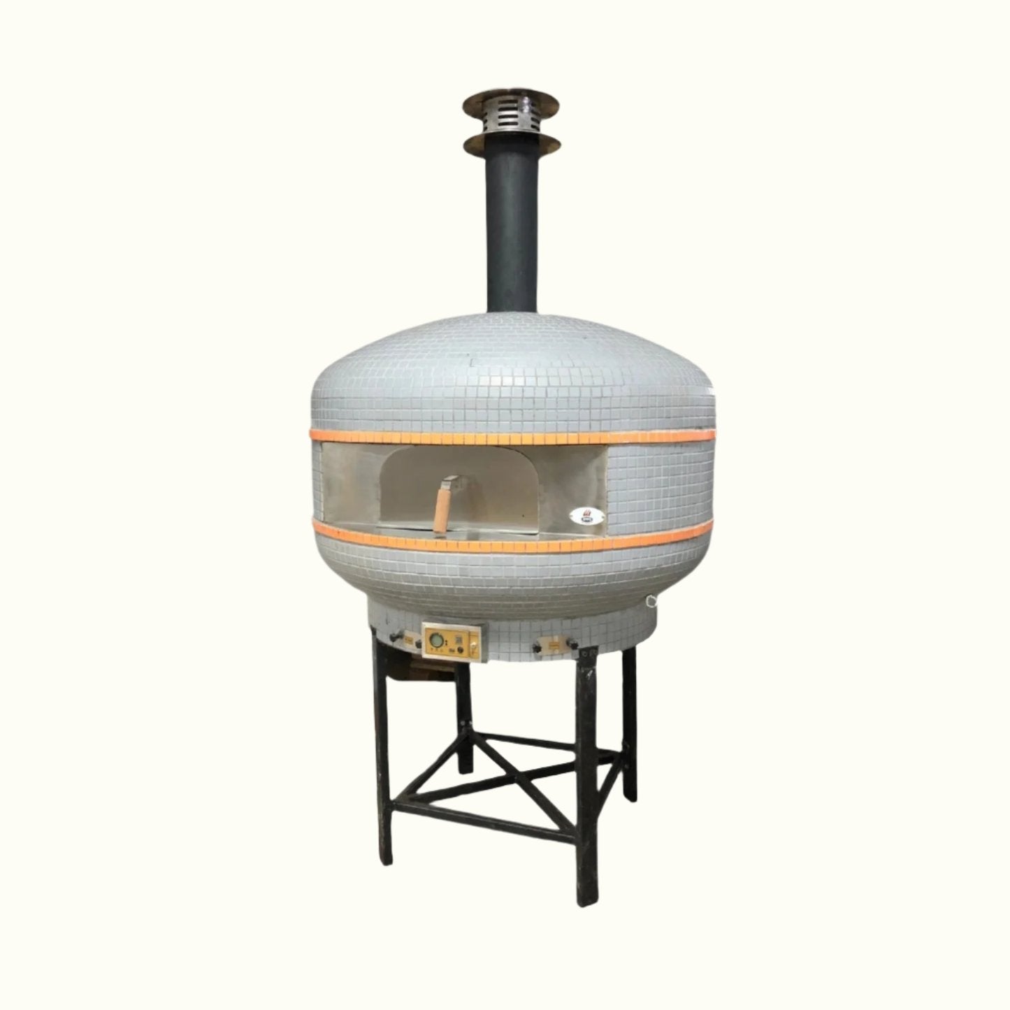 WPPO™ 48" Professional Lava Digital Controlled Wood-Fired Oven w/ Convection Fan