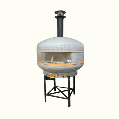 WPPO™ 48" Professional Lava Digital Controlled Wood-Fired Oven w/ Convection Fan