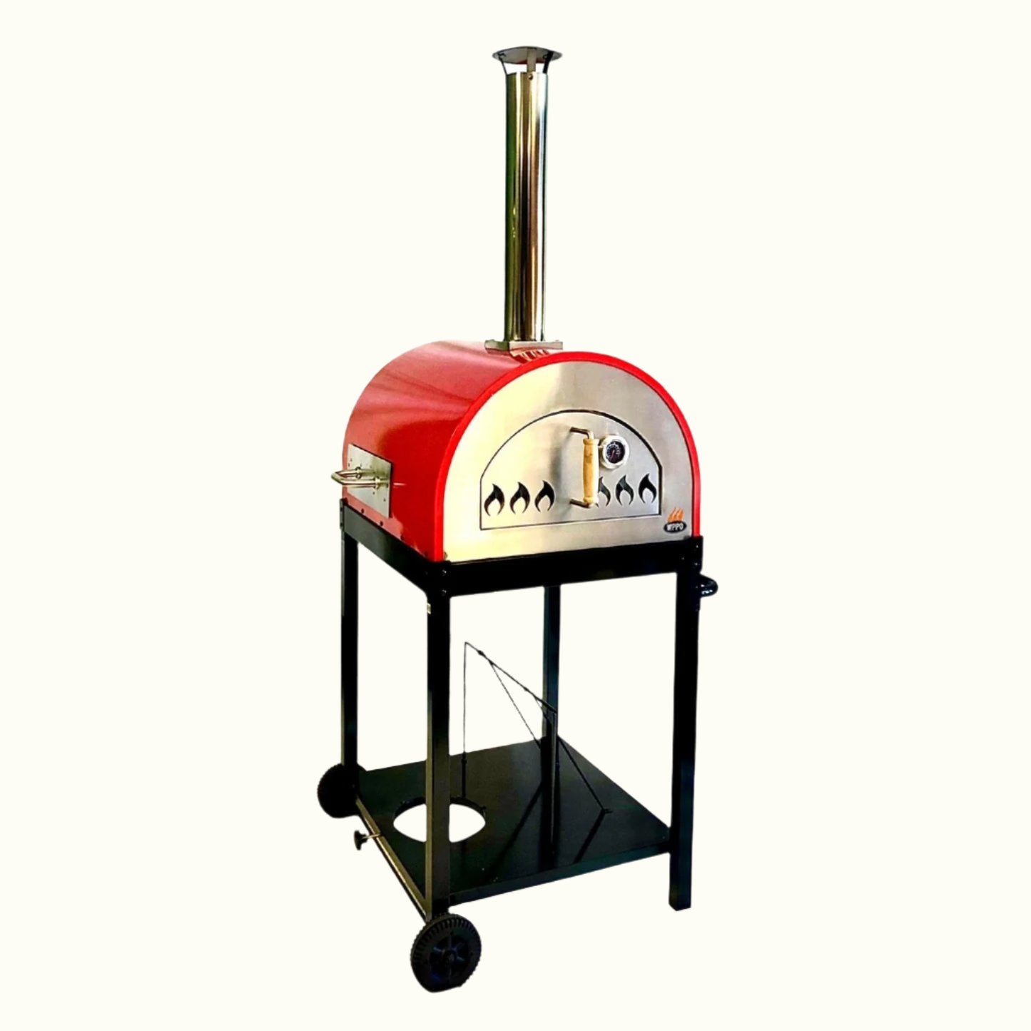 WPPO™ Traditional 25" Hybrid Pizza Oven - Wood and Gas Powered