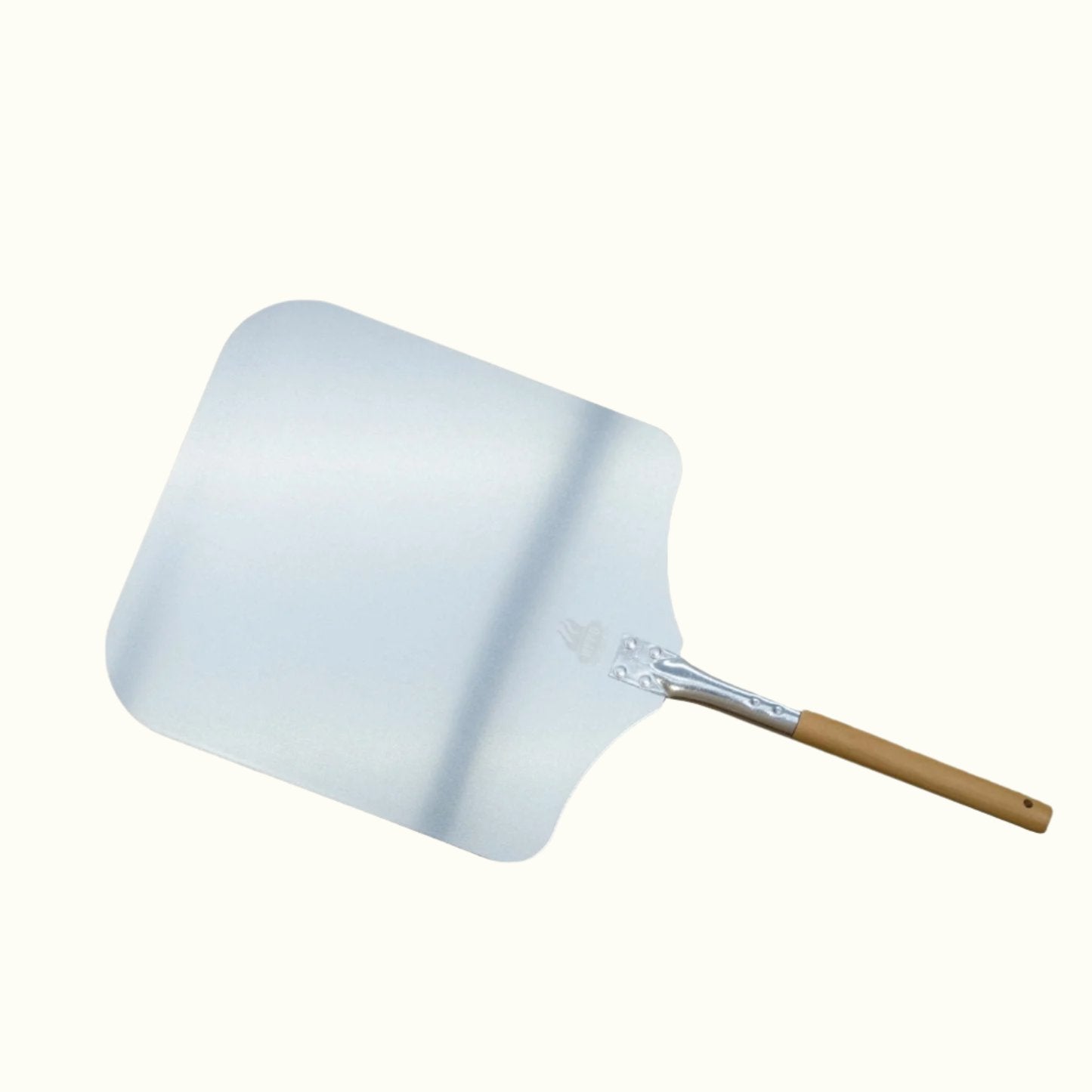 WPPO™ Traditional Aluminum Pizza Peel w/ Wood Handle