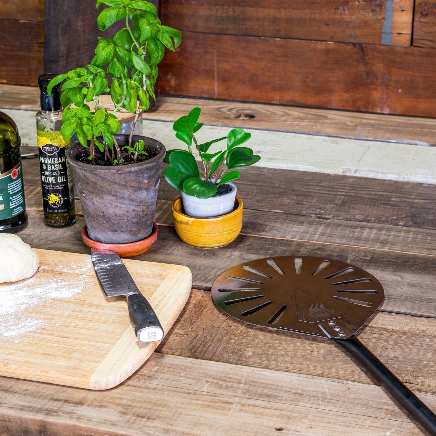 WPPO™ 9" Round Aluminum Pro Turning Peel