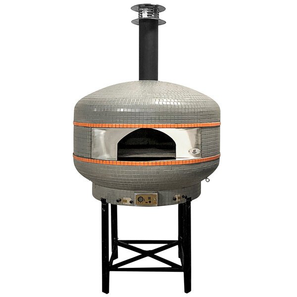 Main image of the WPPO™ 40" Professional Digital Wood Fired Pizza Oven (SKU: WKPM-D100) with a solid white background