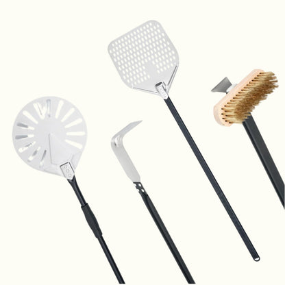 WPPO™ 4-Piece Wood-Fired Pizza Oven Utensil Kit