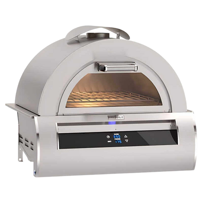 Fire Magic® Echelon 30" Built-In Pizza Oven with Black Glass [NG or LP]
