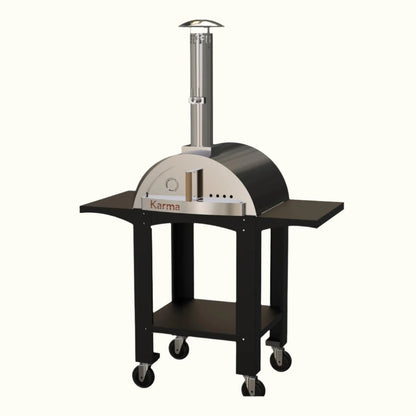 WPPO™ Karma 25 Colored Wood-Fired Pizza Oven w/ Cart