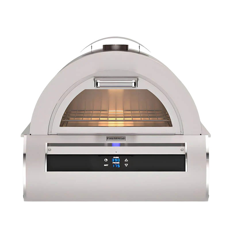 Fire Magic® Echelon 30" Built-In Pizza Oven with Black Glass [NG or LP]