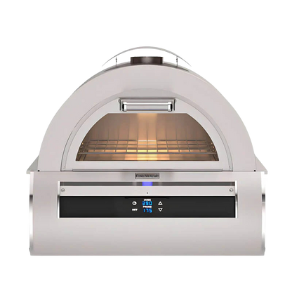 Fire Magic® Echelon 30" Built-In Pizza Oven with Black Glass [NG or LP]