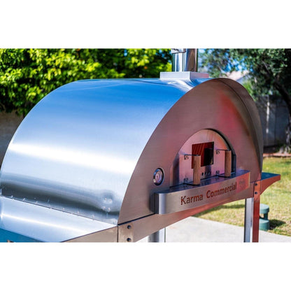 WPPO™ Karma 55 304 Stainless Steel Commercial Wood-Fired Oven