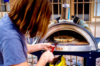 WPPO™ 7" Round Turning Pizza Peel With Break Down Handle