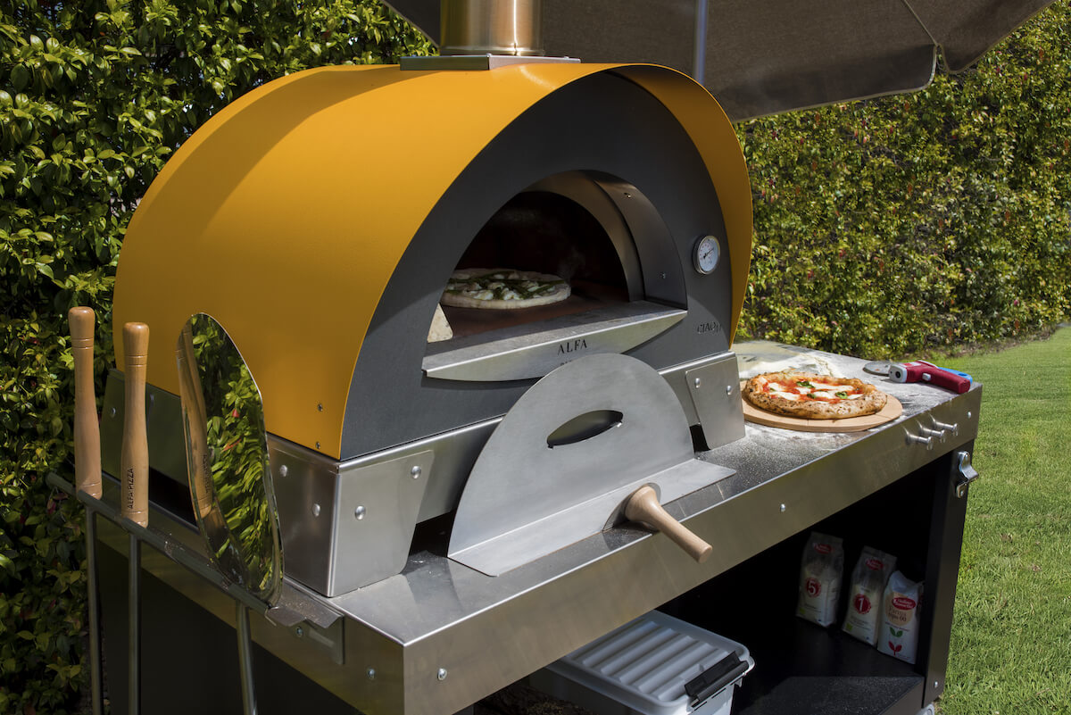 New ALFA™ LEGACY CIAO Wood-Fired Pizza Oven - 2 Colors [CLEARANCE]