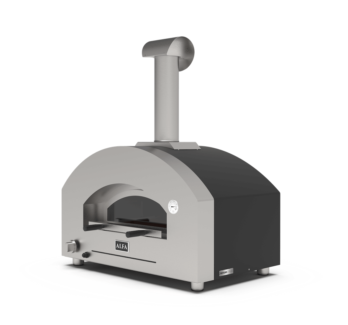 ALFA™ FUTURO 2 PIZZE Gas/Propane Pizza Oven [Hybrid-Capable]