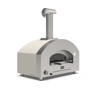 ALFA FUTURO 2 PIZZE Pizza Oven in White with Transparent Background