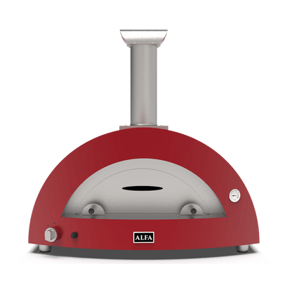 ALFA MODERNO 5 PIZZE in red on transparent background