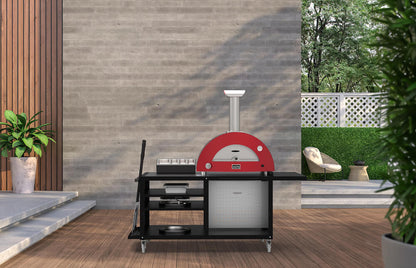 ALFA™ Modular Pizza Cooking Station 160 (62.4" W x 31.5" D)
