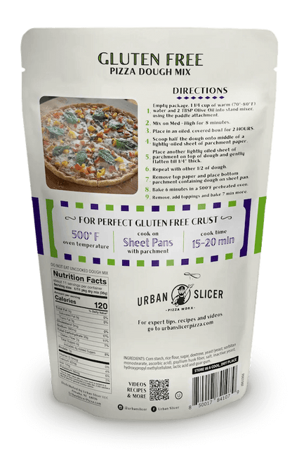 Gluten-Free Pizza Dough by Urban Slicer Pizza Worx™ (Case of 6)