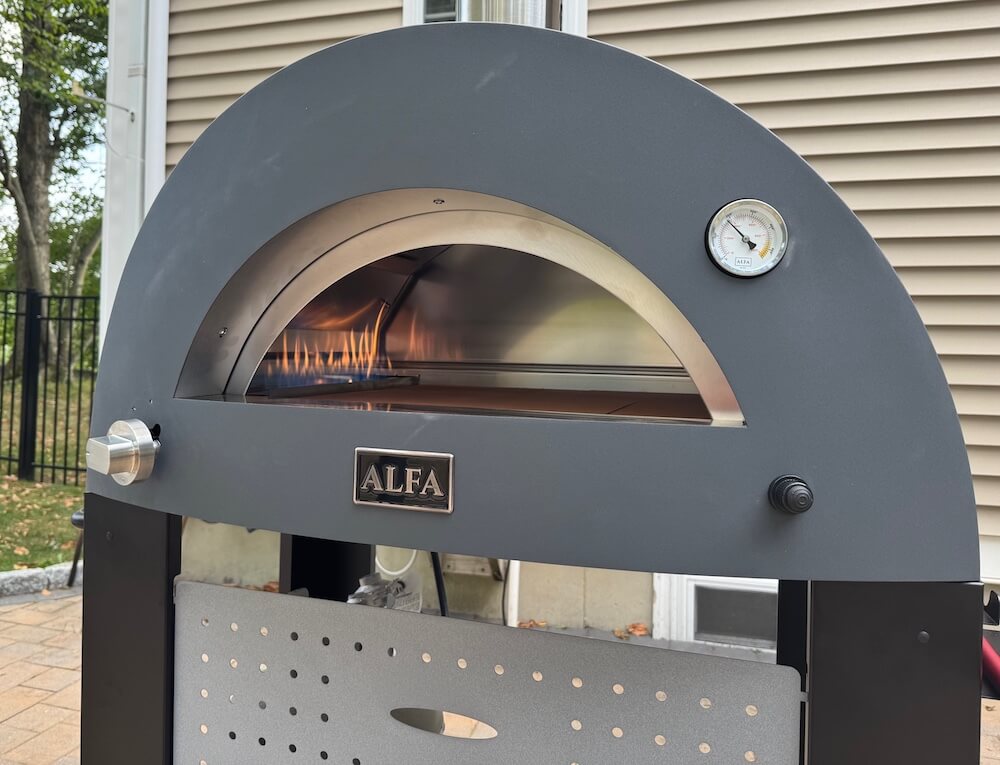ALFA™ MODERNO 2 Pizze Gas Pizza Oven [Hybrid-Capable]