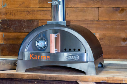 WPPO™ Karma 25 Colored Wood-Fired Pizza Oven w/ Cart