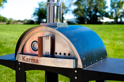 WPPO™ Karma 25 Colored Wood-Fired Pizza Oven w/ Cart