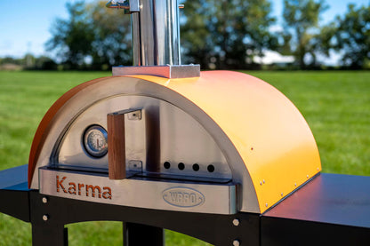WPPO™ Karma 25 Colored Wood-Fired Pizza Oven w/ Cart