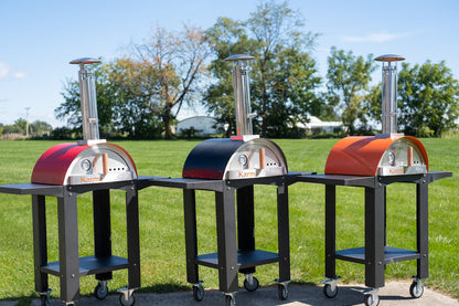WPPO™ Karma 25 Colored Wood-Fired Pizza Oven w/ Cart