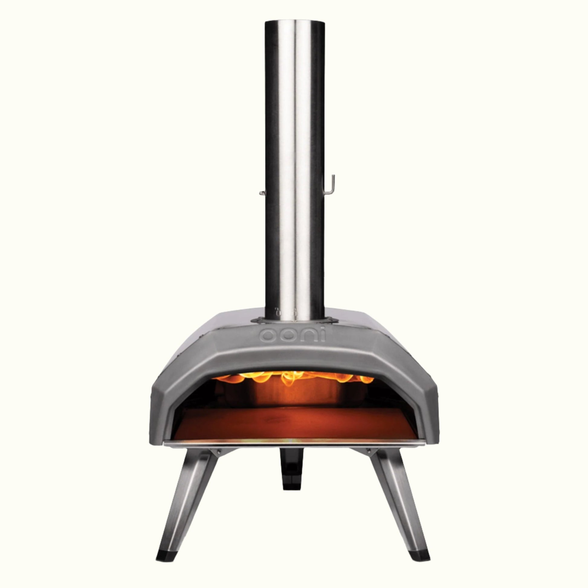 Karu 12 Pizza Oven Centered Front View on Off-White Background