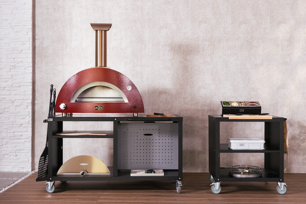 ALFA™ Modular Pizza Cooking Station 160 (62.4" W x 31.5" D)