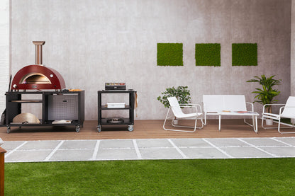 ALFA™ Modular Pizza Cooking Station 160 (62.4" W x 31.5" D)