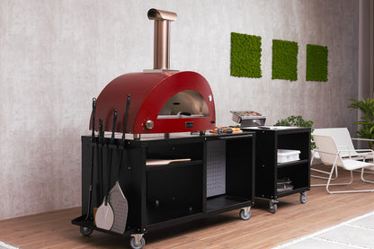 ALFA™ Modular Pizza Cooking Station 160 (62.4" W x 31.5" D)