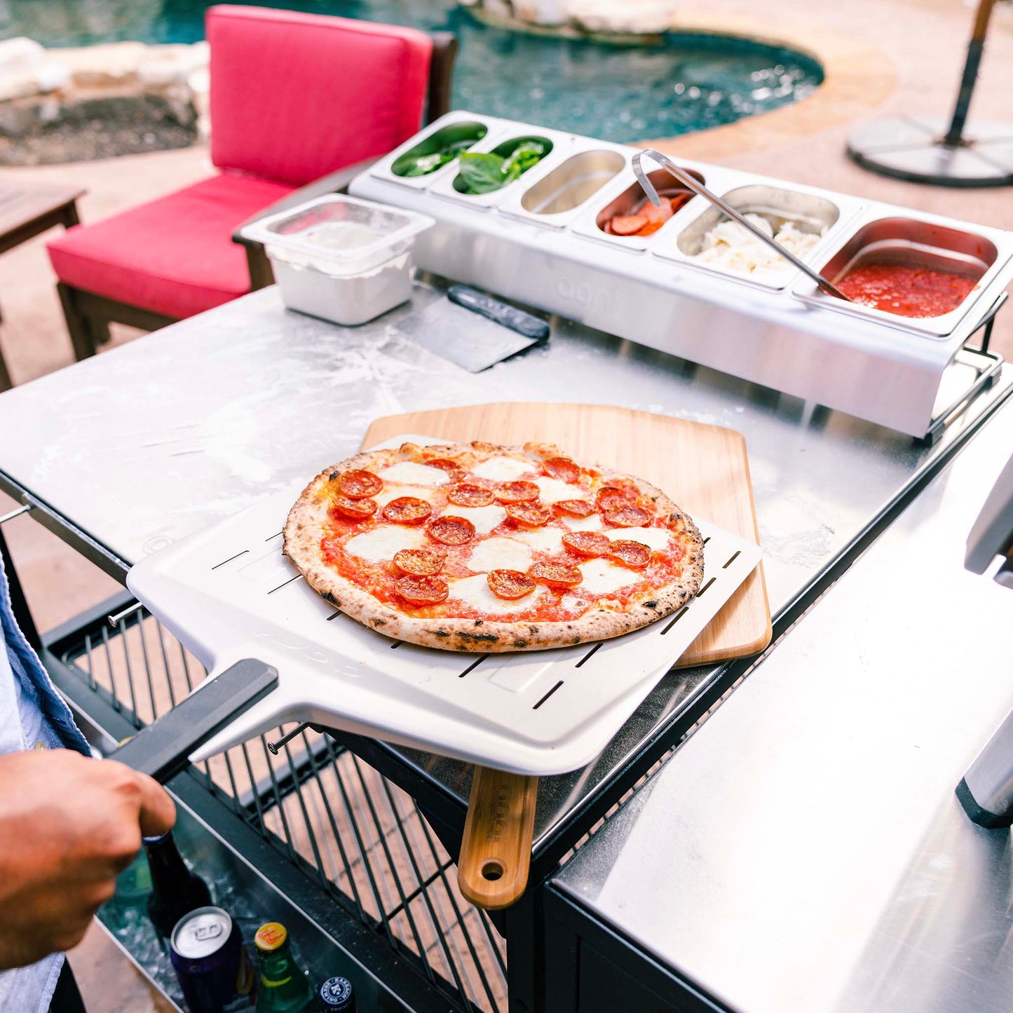 Ooni™ 14" Perforated Pizza Peel (UU-P06500)
