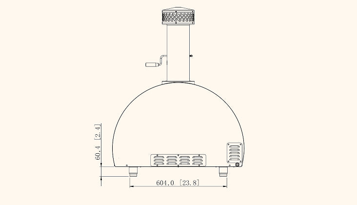 SUMMERSET™ Gas Hybrid Outdoor Pizza Oven [2 Fuel Types]