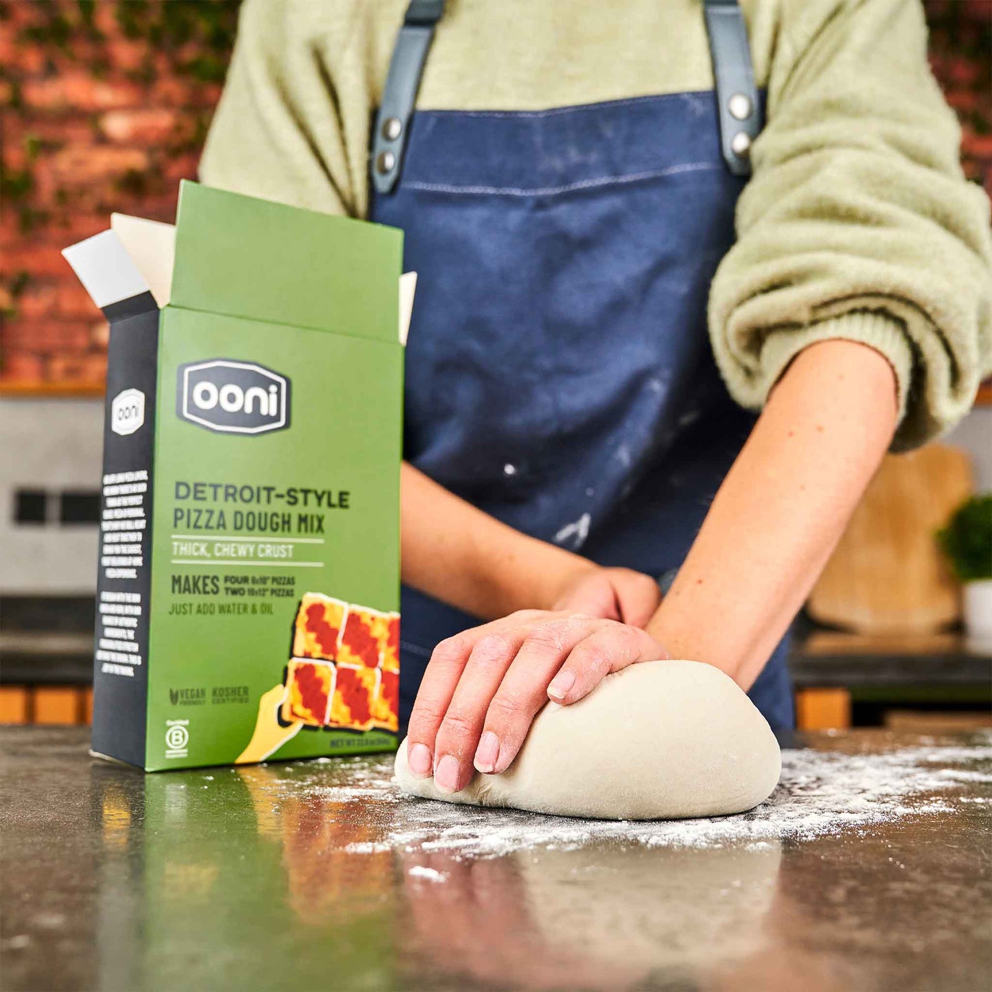 Ooni™ Detroit-Style Dough Mix — 22.8oz Box (UU-F0008C)