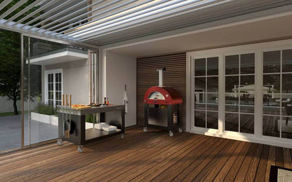 ALFA™ MODERNO 2 Pizze Gas Pizza Oven [Hybrid-Capable]