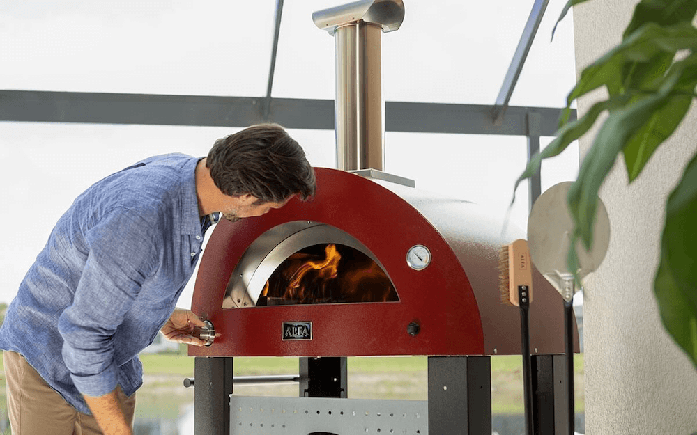 ALFA™ MODERNO 2 Pizze Gas Pizza Oven [Hybrid-Capable]