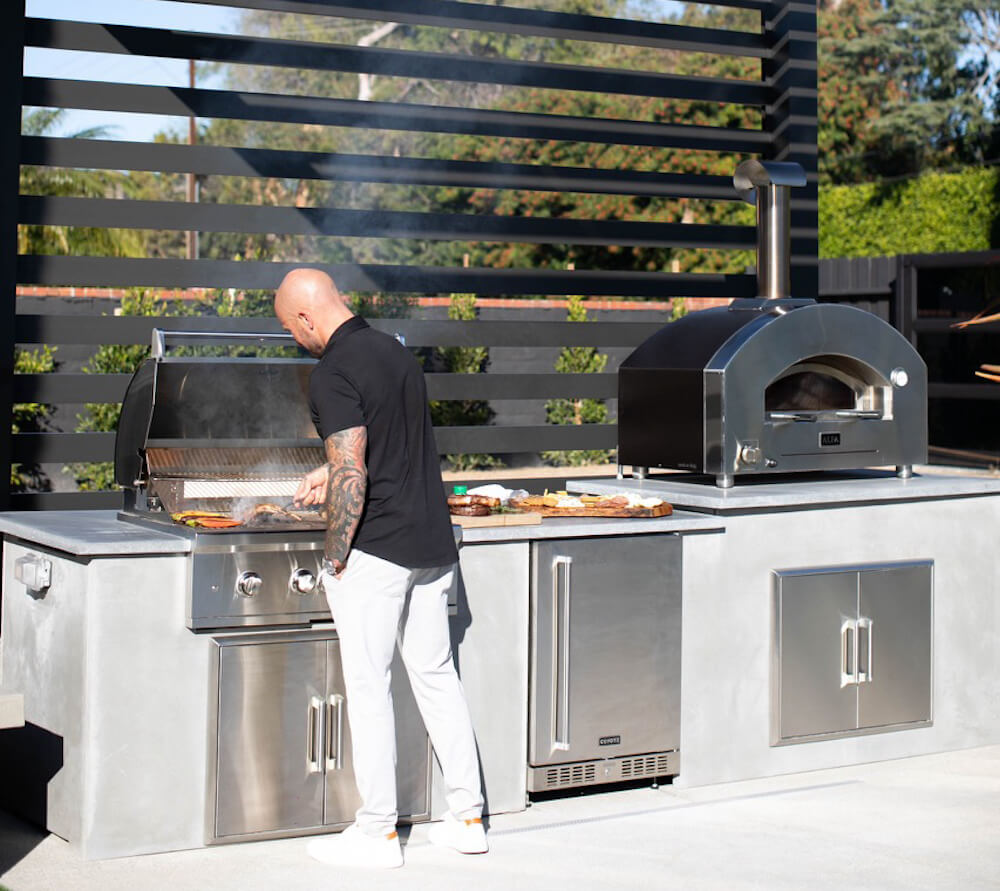 ALFA™ FUTURO 2 PIZZE Gas/Propane Pizza Oven [Hybrid-Capable]