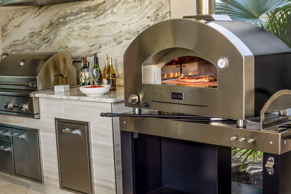 ALFA™ FUTURO 2 PIZZE Gas/Propane Pizza Oven [Hybrid-Capable]
