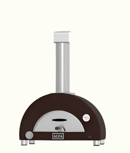 ALFA MODERNO 1 PIZZA gas & propane pizza oven on an off-white background
