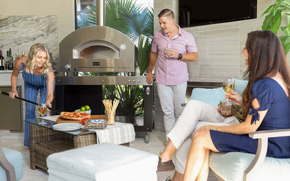 ALFA™ FUTURO 2 PIZZE Gas/Propane Pizza Oven [Hybrid-Capable]