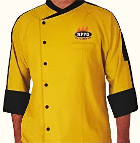 WPPO™ Yellow Chef Coat [Sizes SM-XXXXL]