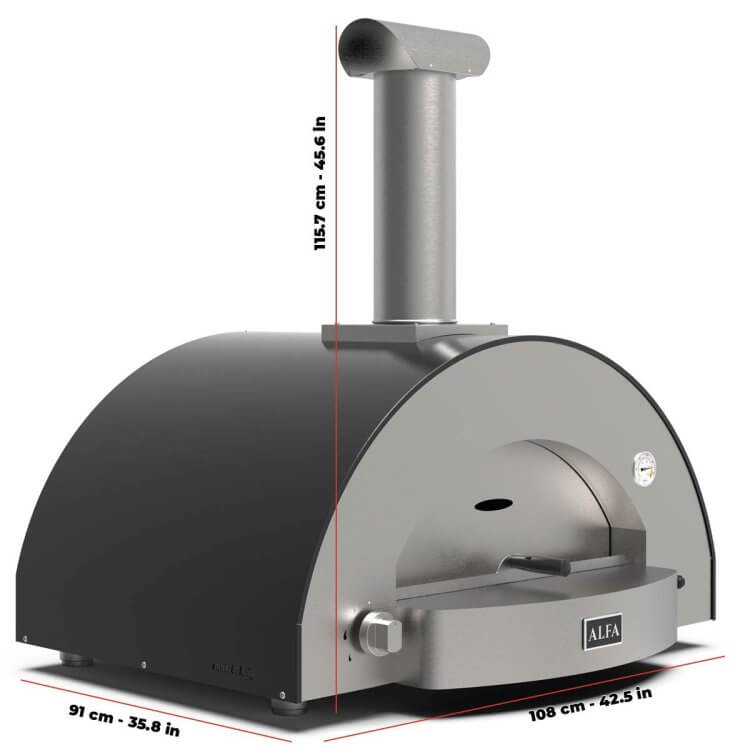 ALFA™ CLASSICO 4 Pizze NG Pizza Oven [CLEARANCE]