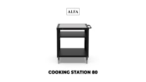 ALFA™ Modular Pizza Cooking Station 80 (31.5" W x 31.5" D)
