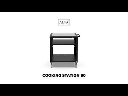 ALFA™ Modular Pizza Cooking Station 80 (31.5" W x 31.5" D)