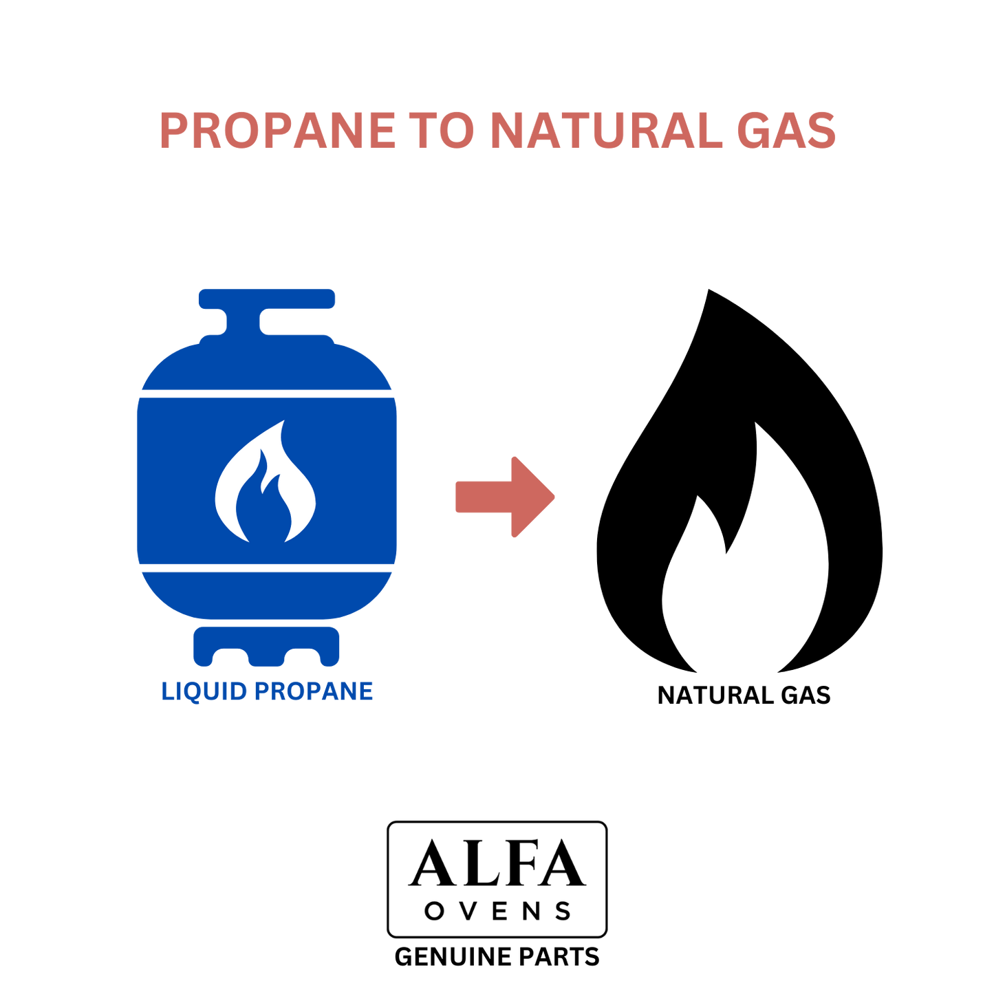 Natural Gas Conversion Kit for ALFA™ FUTURO 2 Pizze Oven [ACKIT-LPGTONG-F2P-U]