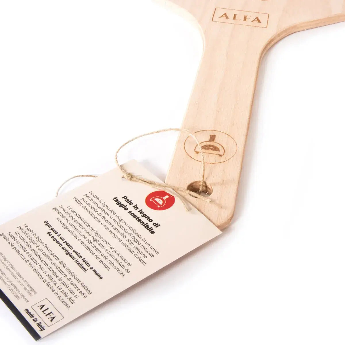 ALFA™ Wood Peel for Cooking Pizza [3 Sizes]