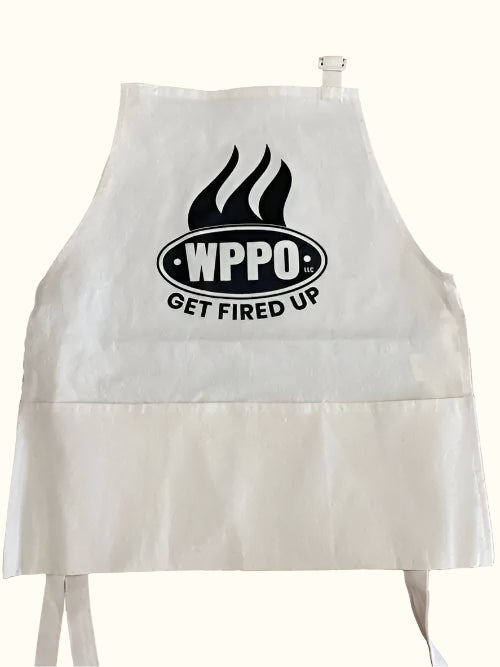 WPPO™ Black Embroidered Apron - Adult Size