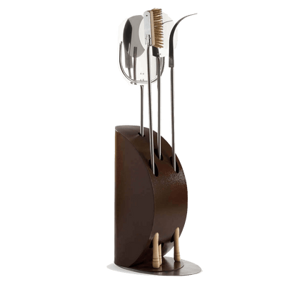 The ALFA Vela Peel Holder in Copper finish on white background