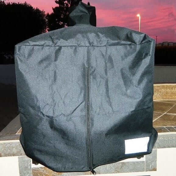 SUMMERSET GRILLCOV-OVBI pizza oven cover on a built-in pizza oven