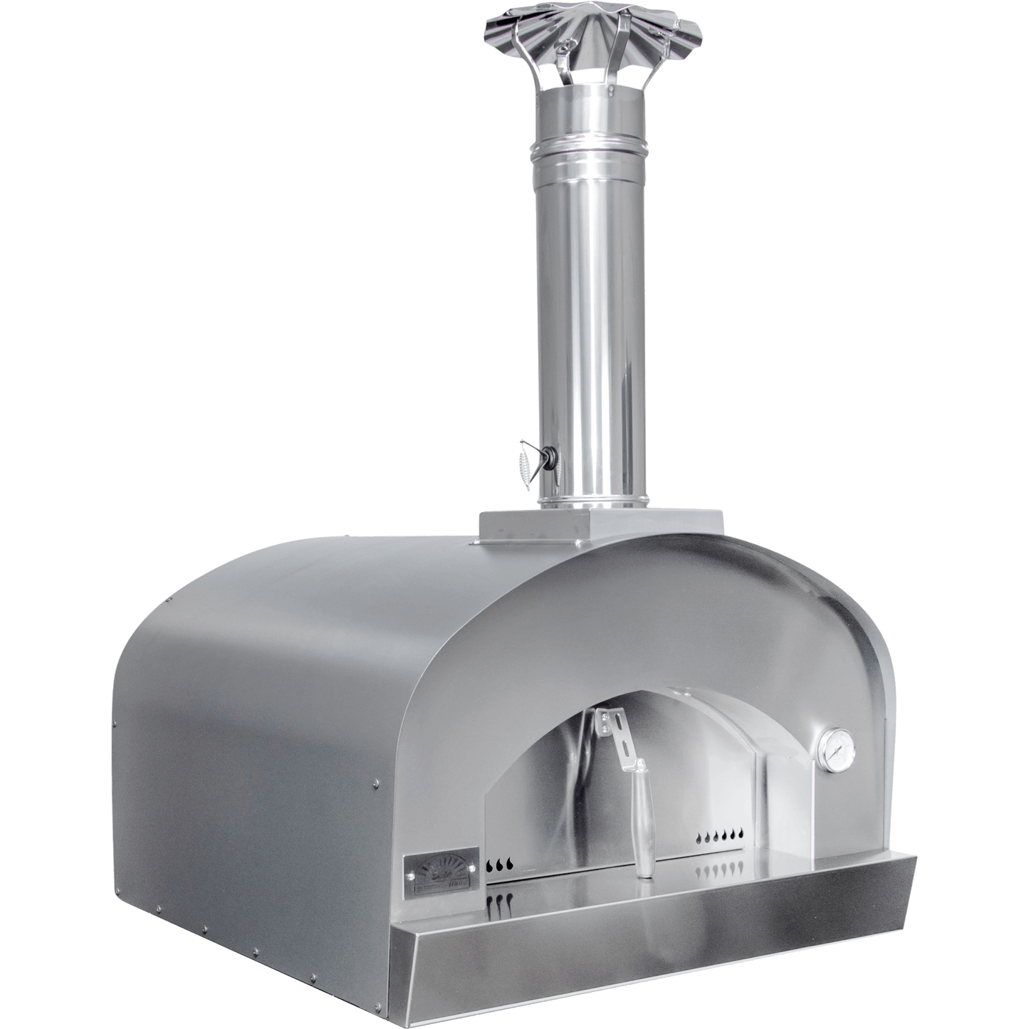 Solé Gourmet™ Italia 32 Countertop / Built-In Wood-Fired Outdoor Pizza Oven