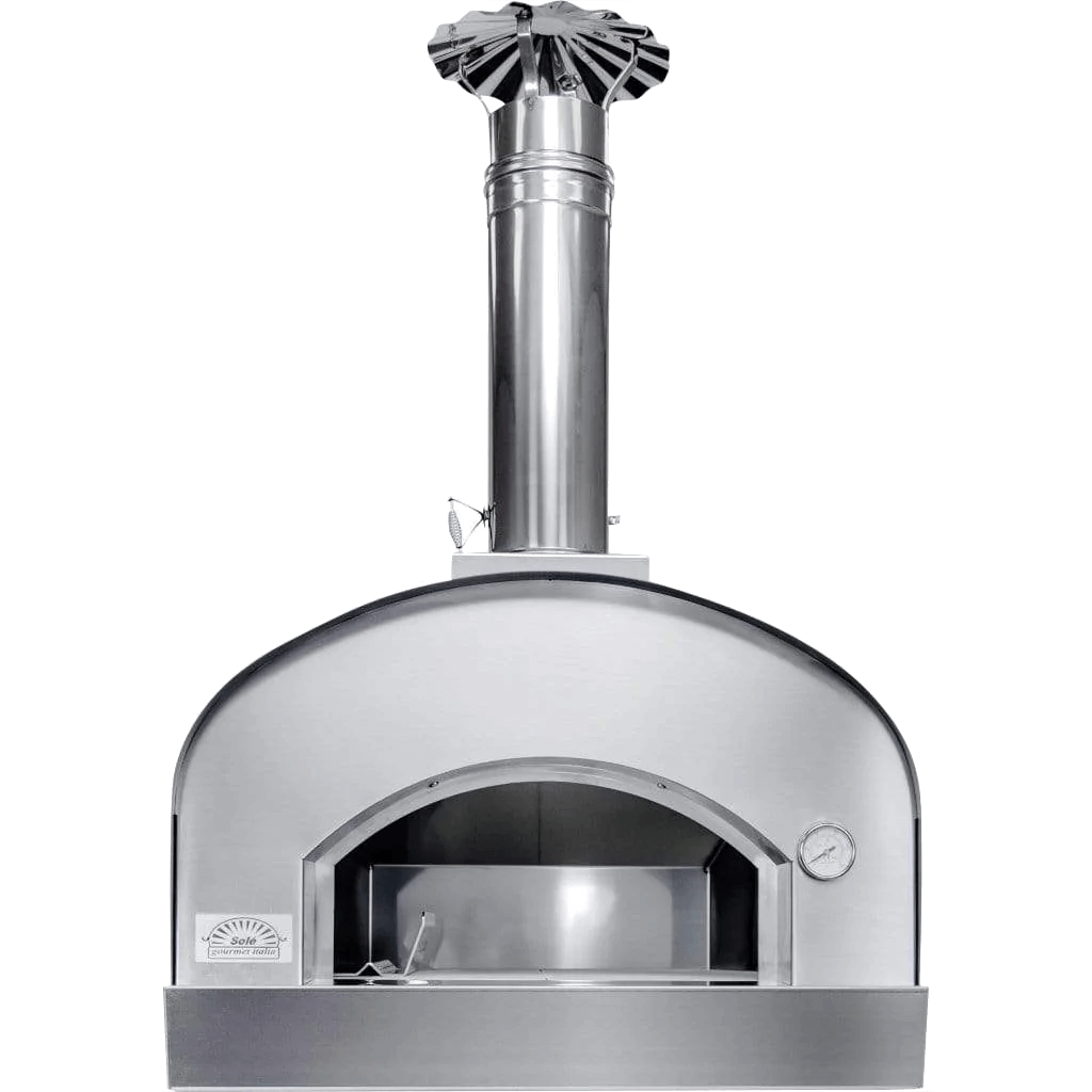 Solé Gourmet™ Italia 32 Countertop / Built-In Wood-Fired Outdoor Pizza Oven